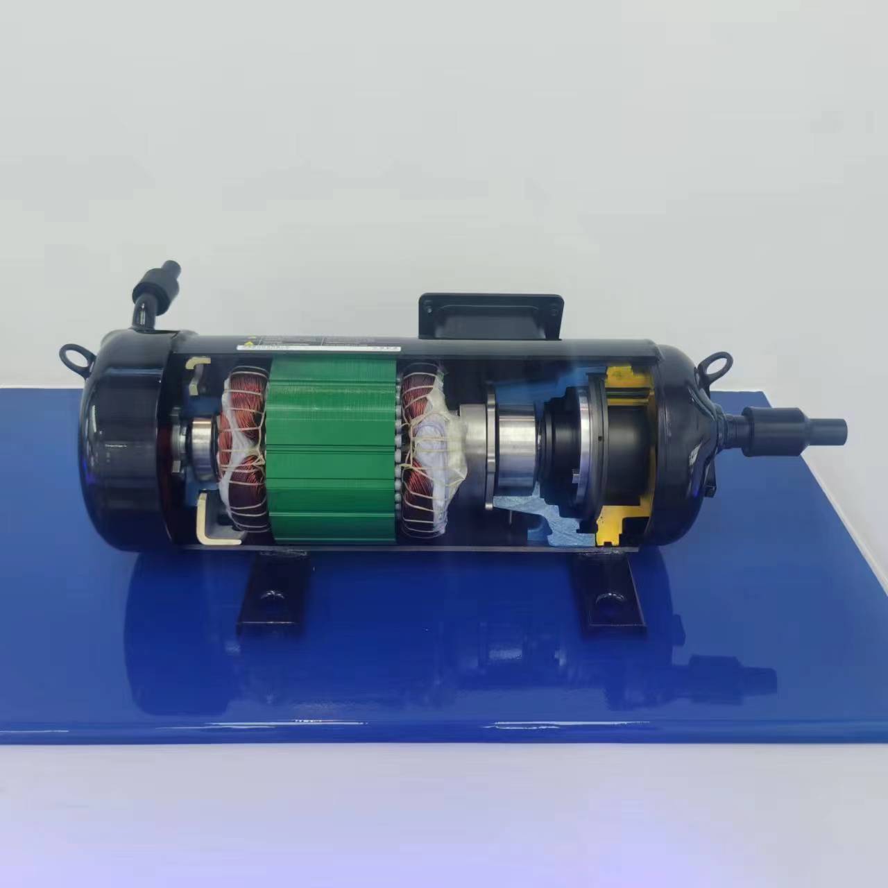 90CC 19kw electric scroll compressor for E-buses