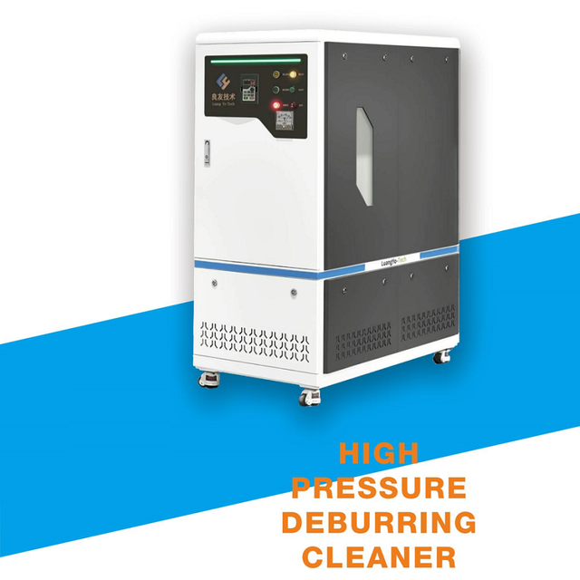 High-Pressure Water Deburring Cleanner